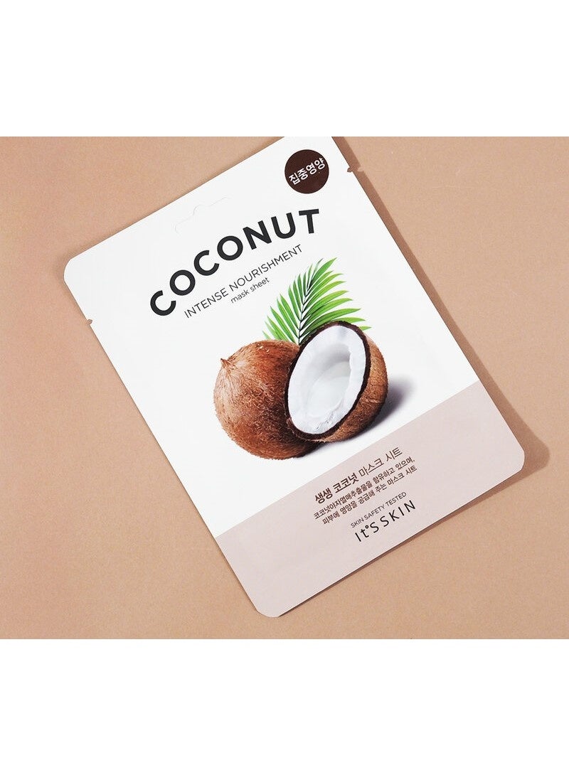 Its Skin It'S Skin The Fresh Intense Nourishment Mask Sheet Coconut 20g - Image 4
